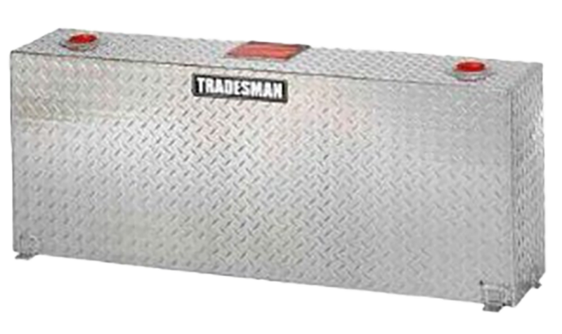 Tradesman 3337 Aluminum Vertical Liquid Storage Tank (37 Gallon Capacity) - Brite