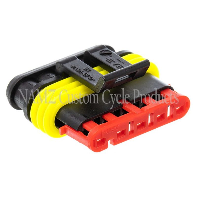 NAMZ NA-282089-1 V-Twin Models OEM Active Exhaust Sensor Connector w/Terminals &