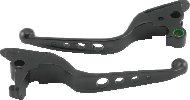 Bikers Choice 482145 15-17 FLST FXST Black O Series Holed Lever Set
