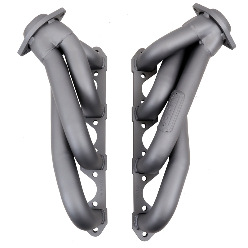 BBK 1515 Mustang 5.0 Shorty Unequal Length Exhaust Headers - 1-5/8 Titanium Cer