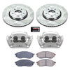 Power Stop KCOE5264 2014 fits Infiniti QX70 Front Autospecialty Kit w/Cals