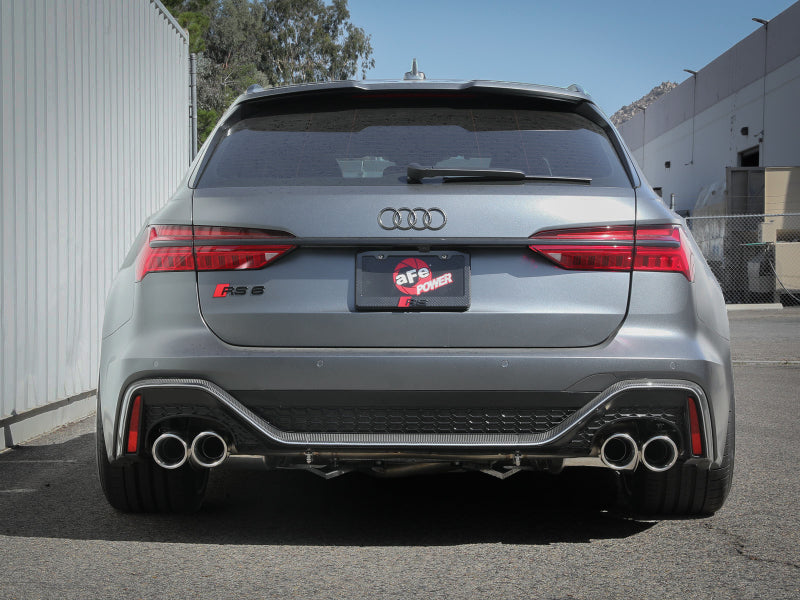 AFE 49-36448-P fits Audi RS6 Avant V8 4L(tt) MACH Force-Xp 3in to 2.5in 304 SS