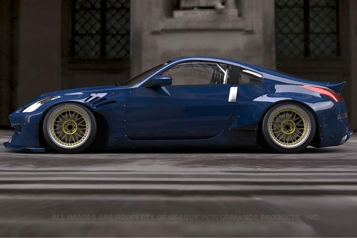 GReddy 17020351 fits Nissan 350z (Z33) Pandem Wide Body Front Bumper