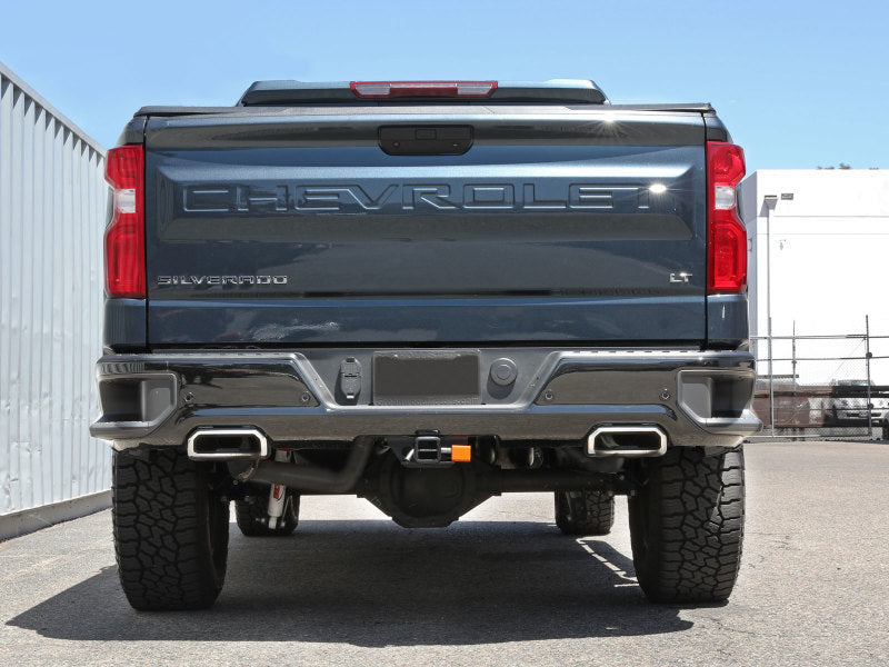 AFE 49-34138 XV 3in 304 SS Cat-Back Exhaust w/ Cutout 19-21 fits GM Silverado/