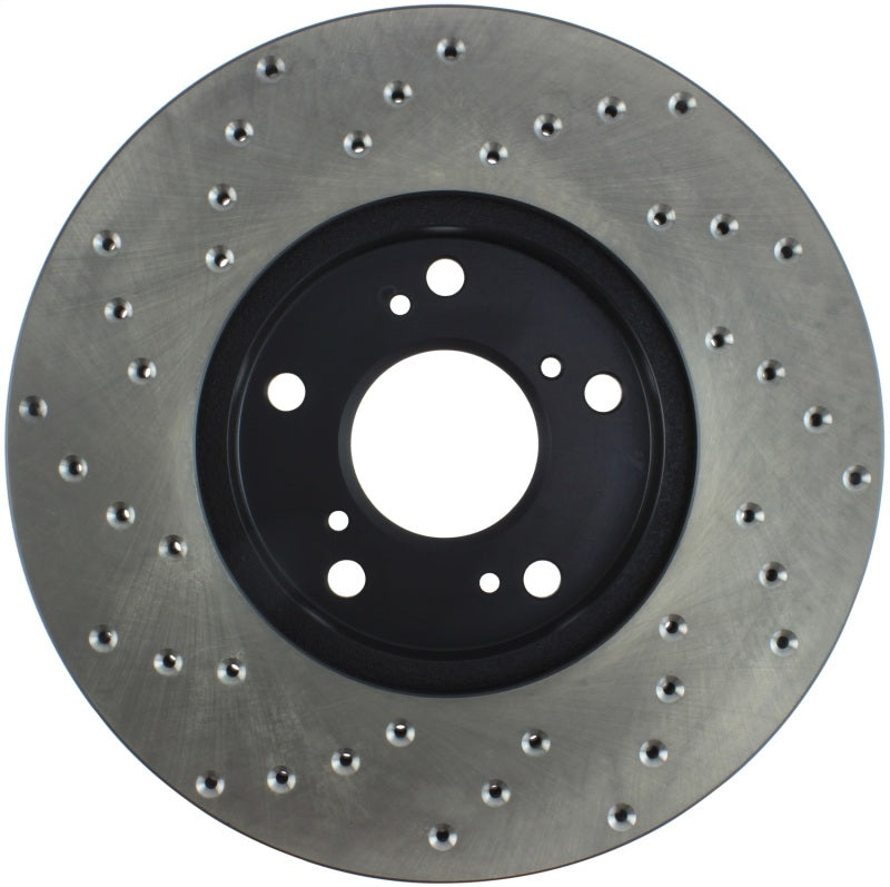 Stoptech 128.40036L 06-08 Civic GX / 02-04 CR-V / 98-02 Honda Accord V6 / 03-07 Accord 4 cyl/V6 MT Drilled Lef