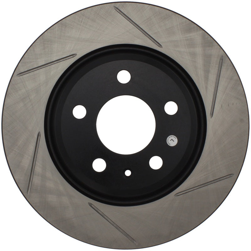 Stoptech 126.33127SL Power Slot 09-10 fits Audi A4/A4 Quattro / 08-10 A5 / 10 S4 Rear Left Slotted Rotor