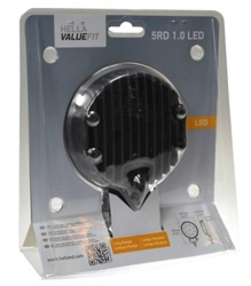 Hella 357100002 ValueFit Work Light 5RD 1.0 LED MV LR LT