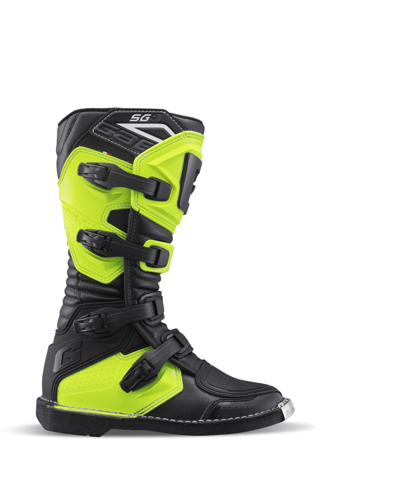 Gaerne 2199-009-7 SGJ Boot Fluorescent Yellow Size - Youth 7
