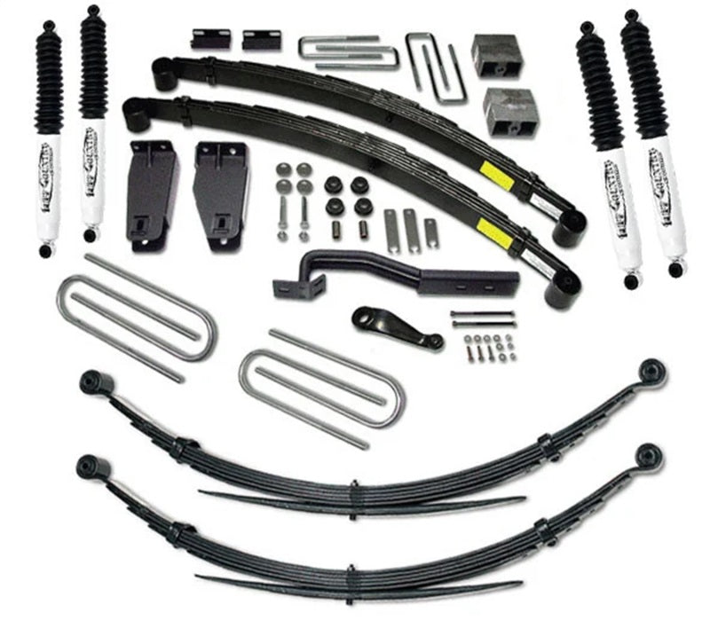 Tuff Country 26825KN 80-87 fits Ford F-250 4X4 6in Lift Kit w/Rr Leaf Springs (SX8000)