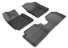 3D MAXpider 2012-2017 fits Hyundai Accent Kagu 1st Row Floormat - Black