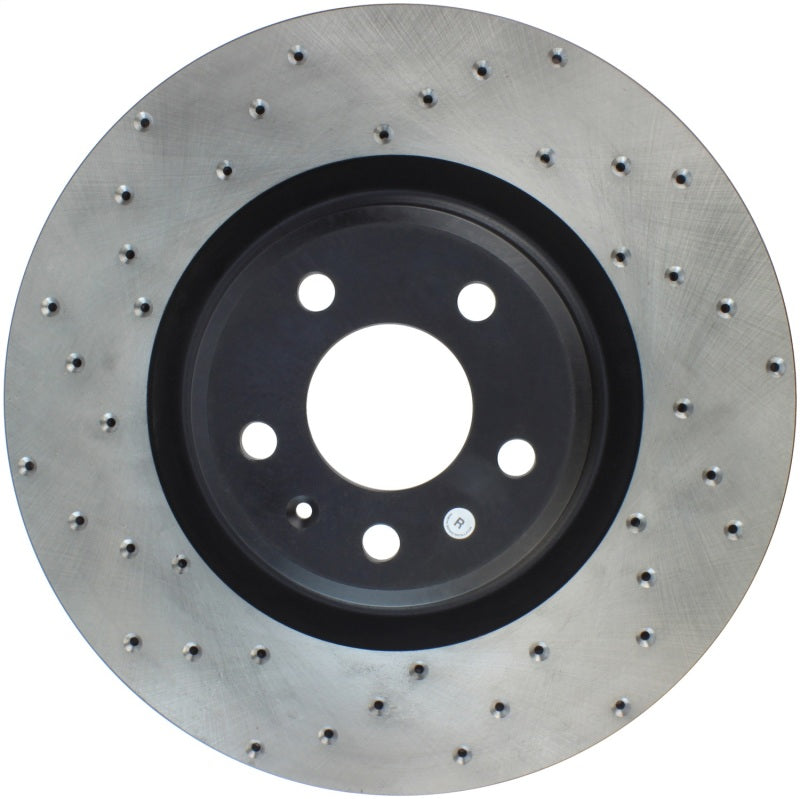 Stoptech 128.33138R 12 fits Audi A6 Quattro/11-12 A7 Quattro/13 Q5/7-11/13 S4/12 S5 Front Right Drilled Rotor