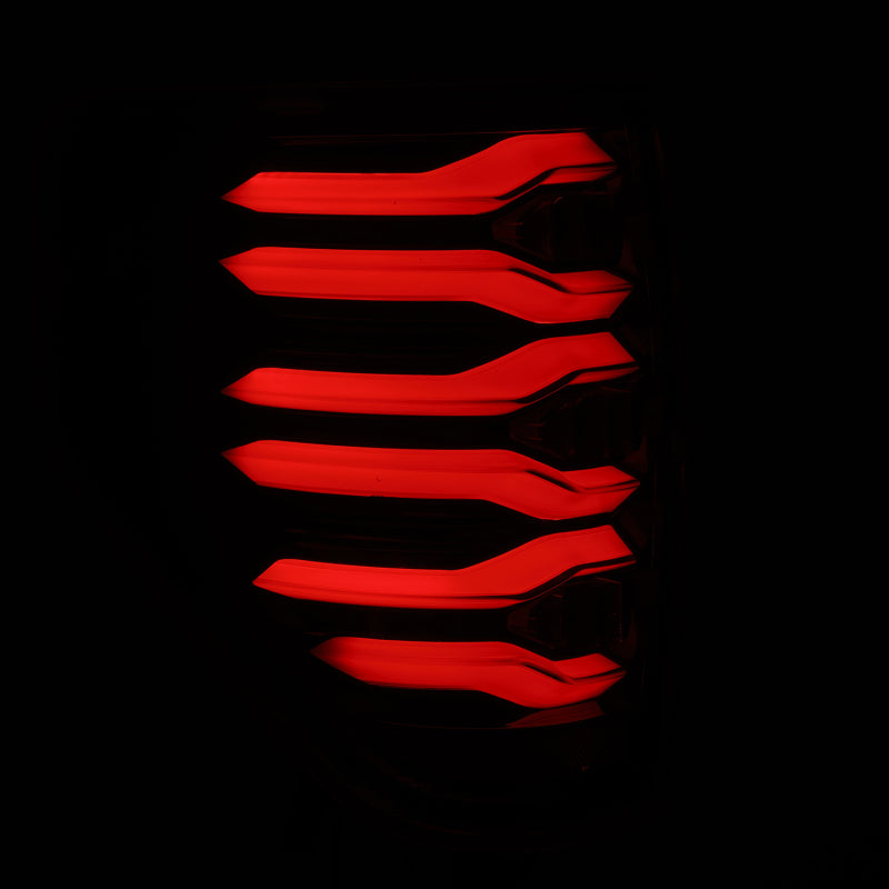 AlphaRex 653080 09-14 fits Ford F150 LUXX LED Taillights - AlphaBlack Housing