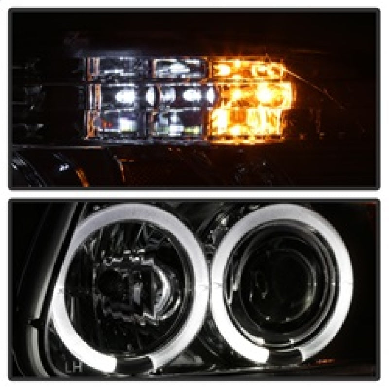 Spyder 5010148 fits Ford 95-01 Explorer 1PC Projector Headlights LED Halo Chrm