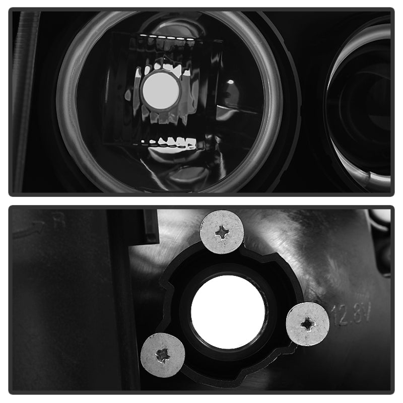 Spyder 5078704 fits GMC 99-06 Sierra 1500/2500 Projector Headlights CCFL Halo L