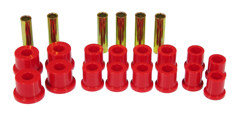 Prothane 6-1003 fits Ford 86-08 Ranger Spring & Shackle Bushings - Red
