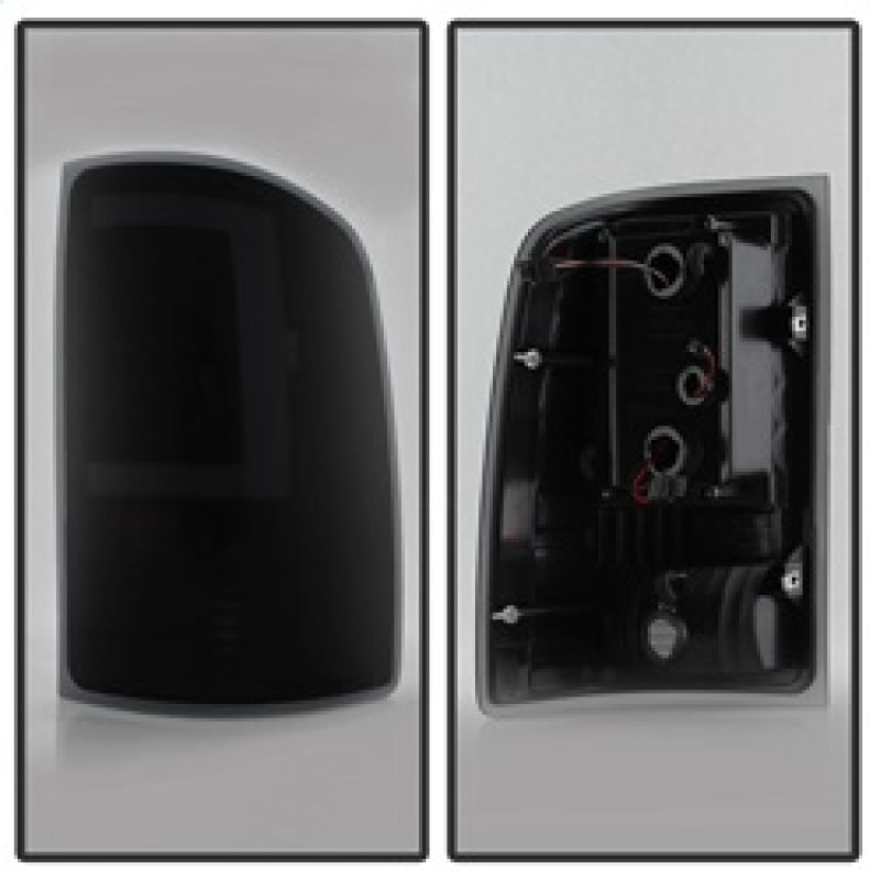 xTune 9038518 07-13 fits GMC Sierra 1500 LED Tail Lights - Black Smoke (ALT-ON-