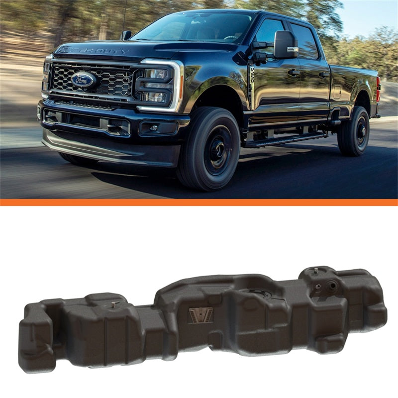 fits Titan Fuel Tanks 7020317 17-24 Ford F-250/F-350 PowerStroke Crew Cab Long Bed 65 Gallon XXL Mid-Ship Tank