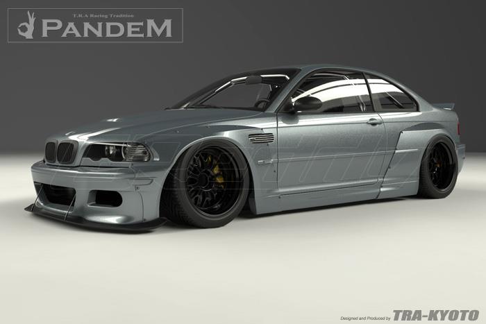 GReddy 17090223 99-06 fits BMW E46 Coupe Pandem Wide Body Front Fenders (SPECIAL