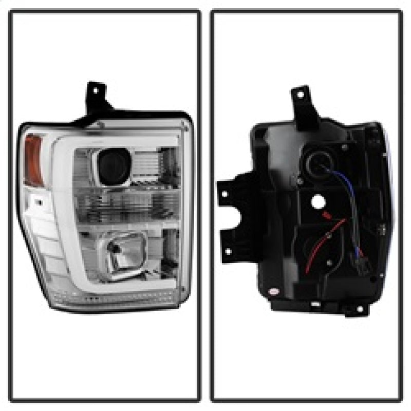 Spyder 5084699 fits Ford 08-10 F-250 Super Duty V2 Light Bar DRL Projector Head