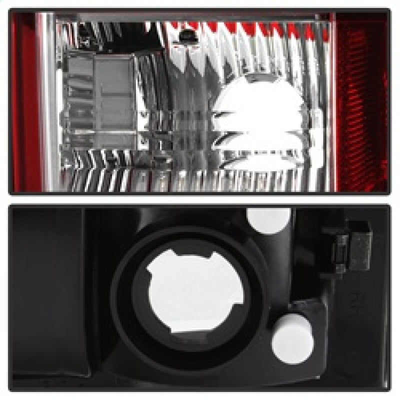 Spyder 5084132 fits Dodge 03-06 Ram 2500/3500 V3 Light Bar LED Tail Light - Red