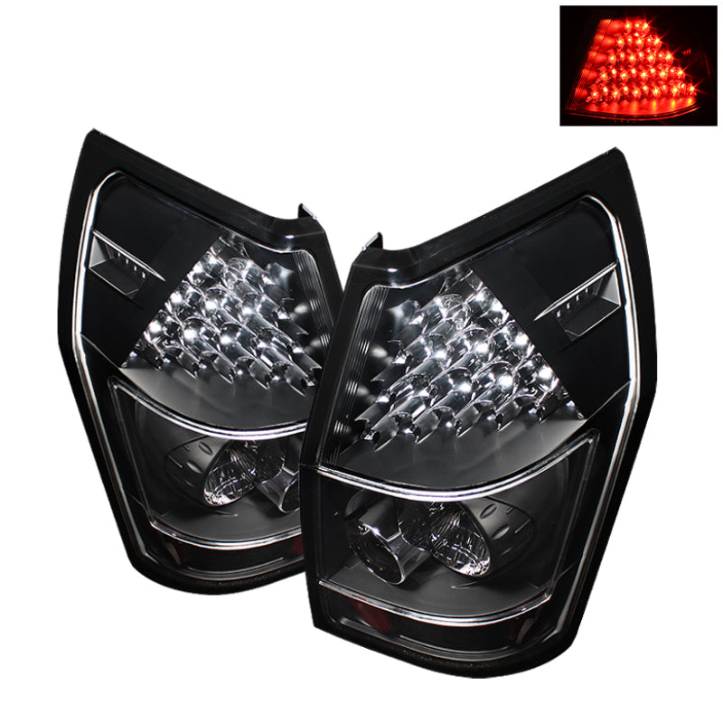 Spyder 5002365 fits Dodge 05-08 Magnum LED Tail Lights Black ALT-YD-DMAG05-LED-