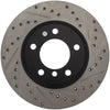 Stoptech 127.34048L Power Slot 01-02 BMW Z3 / 03-09 Z4 / 3 Series Front Left Drilled & Slotted Rotor