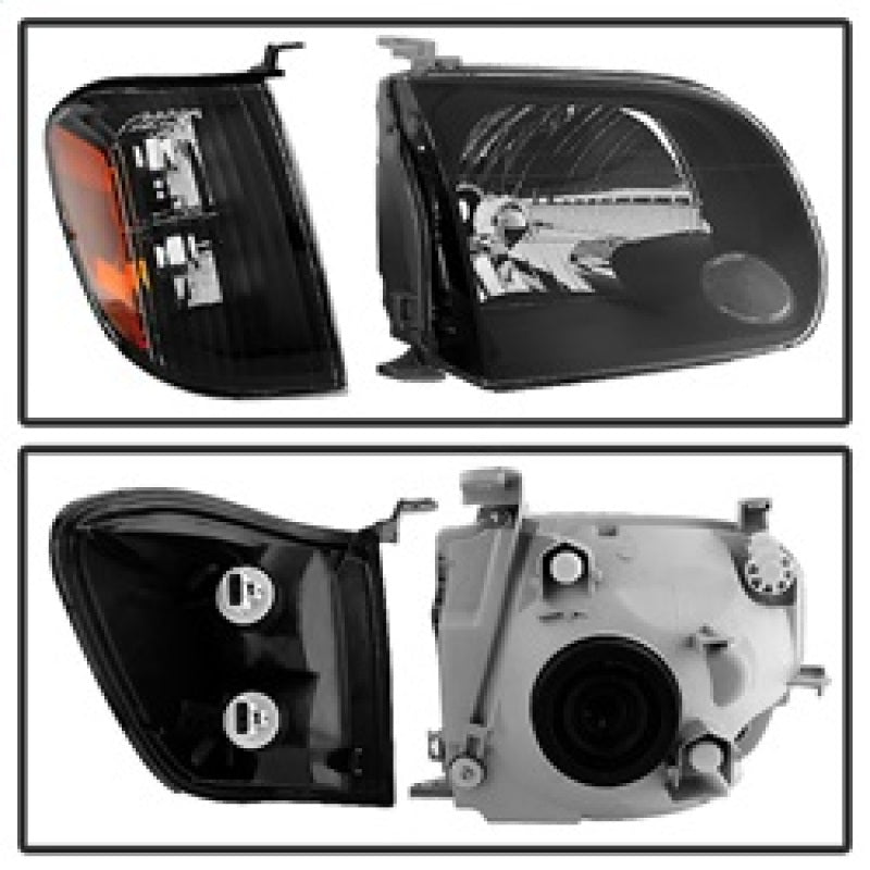 9034336 Xtune fits Toyota 05-06 Tundra Double Cab OEM Style Headlights & Corne
