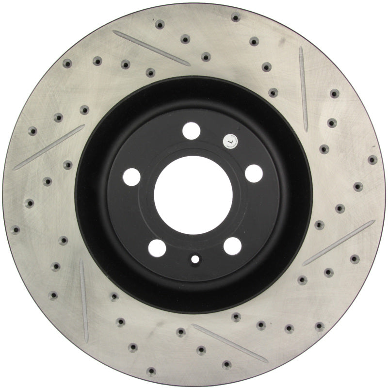 Stoptech 127.33087L Slotted & Drilled Sport Brake Rotor