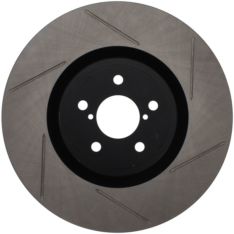 Stoptech 126.47019SL Power Slot 04 STi Front Left SportStop Slotted Rotor