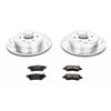 PowerStop K147 fits Nissan 05-12 Pathfinder Rear Z23 Evolution Sport Brake Kit