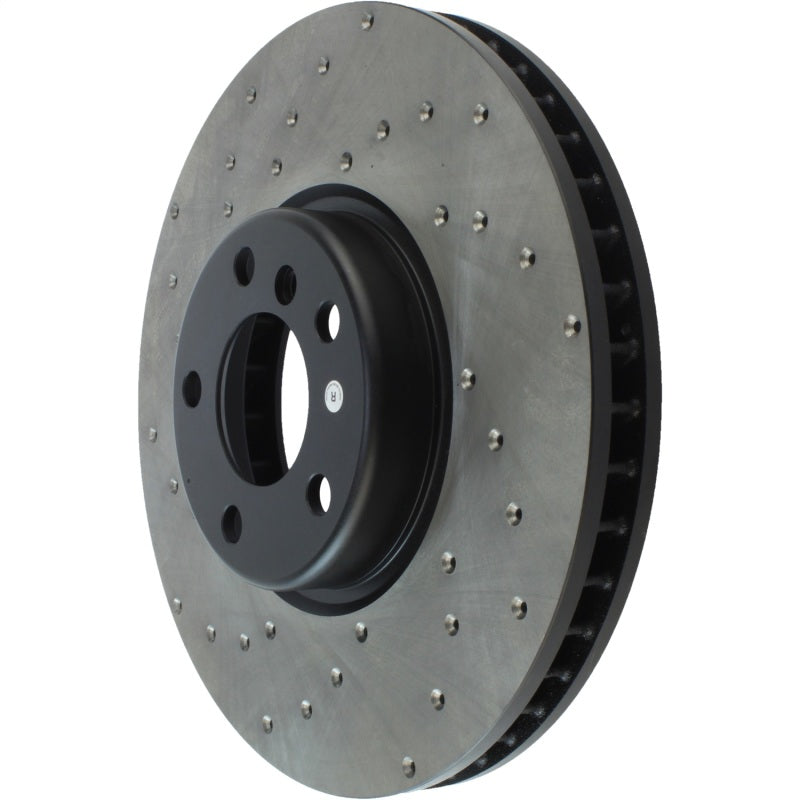 Stoptech 128.34127CR 12-18 BMW 650i Cryo Drilled Sport Right Front Rotor