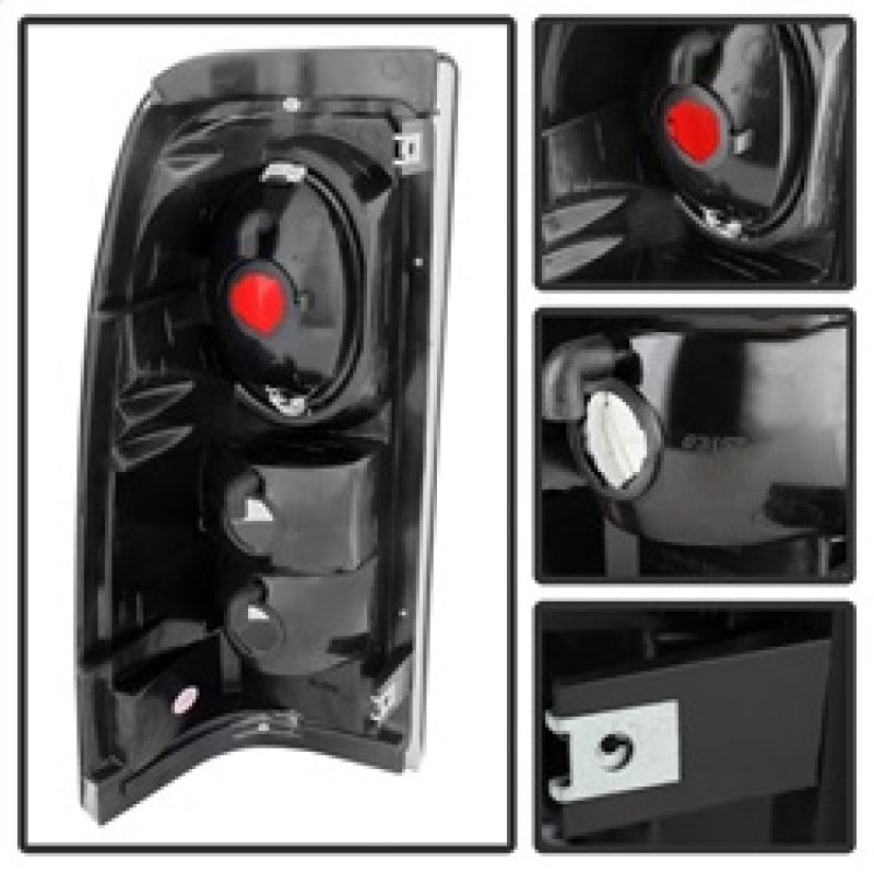 Spyder 5078056 fits Chevy 99-02 Silverado 1500 (Not Fit Stepside) Euro Style Ta