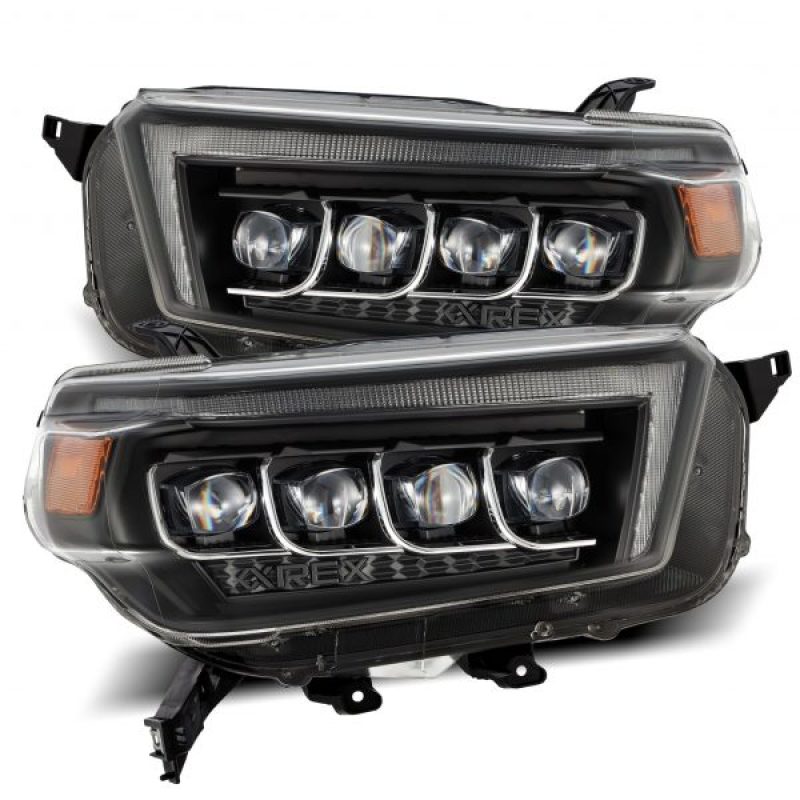 AlphaRex 880759 fits Toyota 10-13 4Runner NOVA LED Projector Headlights Plank S