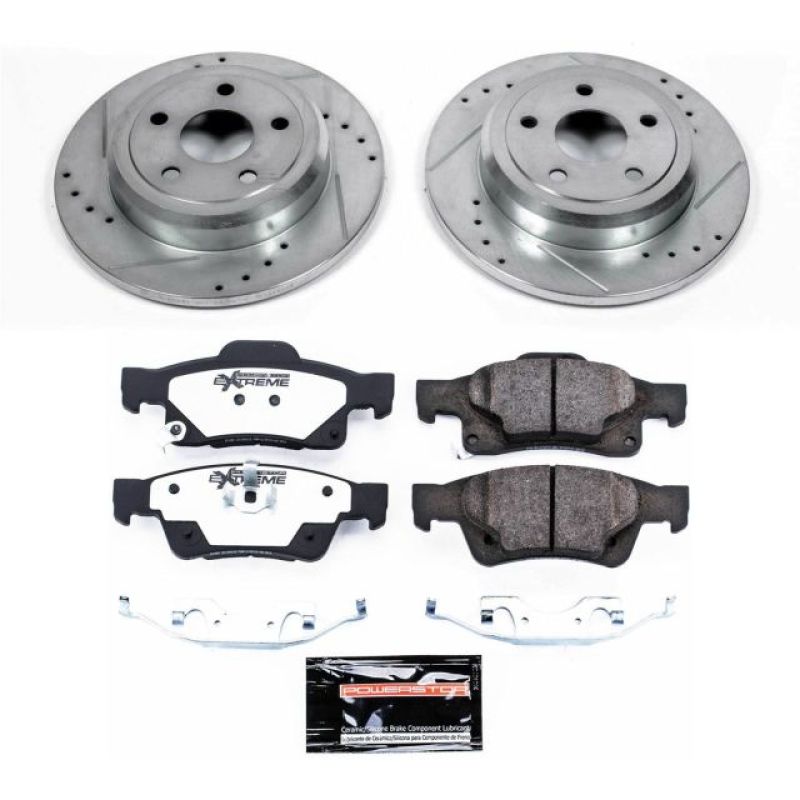 PowerStop K5950-36 11-19 fits Dodge Durango Rear Z36 Truck & Tow Brake Kit