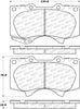 StopTech 308.09761 Street Brake Pads