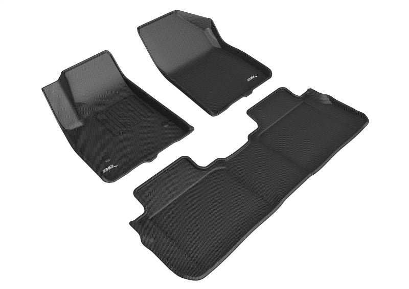 3D L1GM02701509 Maxpider 17-23 fits GMC Acadia 5-Seats Kagu Black R1 R2