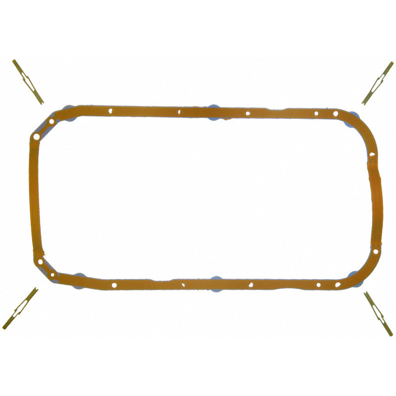 Fel-Pro OS30570T Oil Pan SnapUps Included for OS 30570 T Engine Oil Pan Gasket Set PermaDryPlus rigid carrier