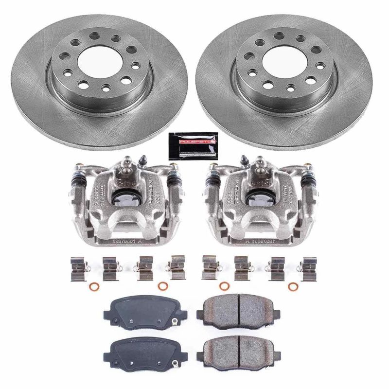 PowerStop KCOE7301 fits Fiat 16-18 500X Rear Autospecialty Brake Kit w/Calipers