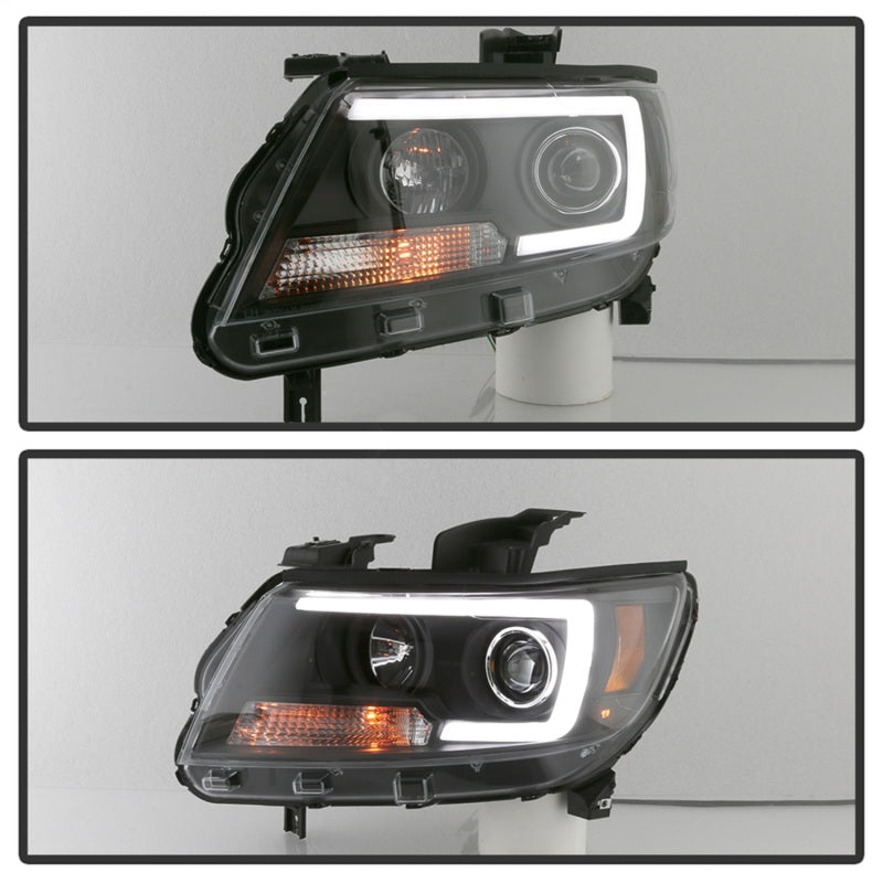 Spyder 5085283 fits Chevy 15-17 Colorado Projector Headlights - Light Bar LED -