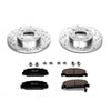 PowerStop K398 fits Honda 88-89 CRX Front Z23 Evolution Sport Brake Kit