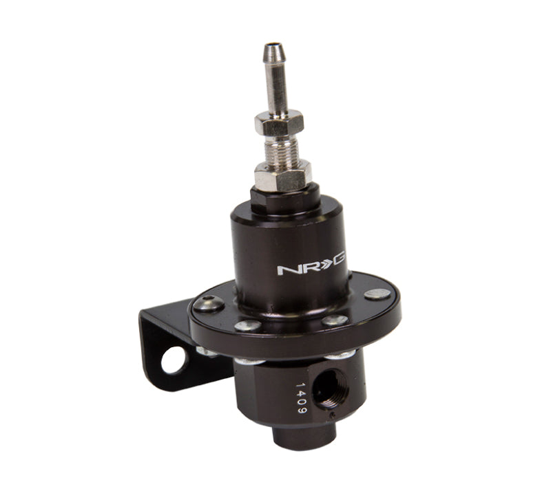 NRG FRG-100BC Fuel Regulator - Black Chrome