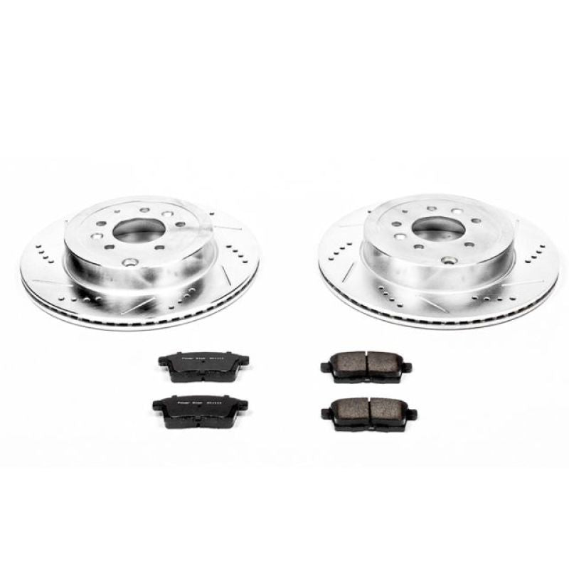 PowerStop K5877 fits Mazda 07-15 CX-9 Rear Z23 Evolution Sport Brake Kit