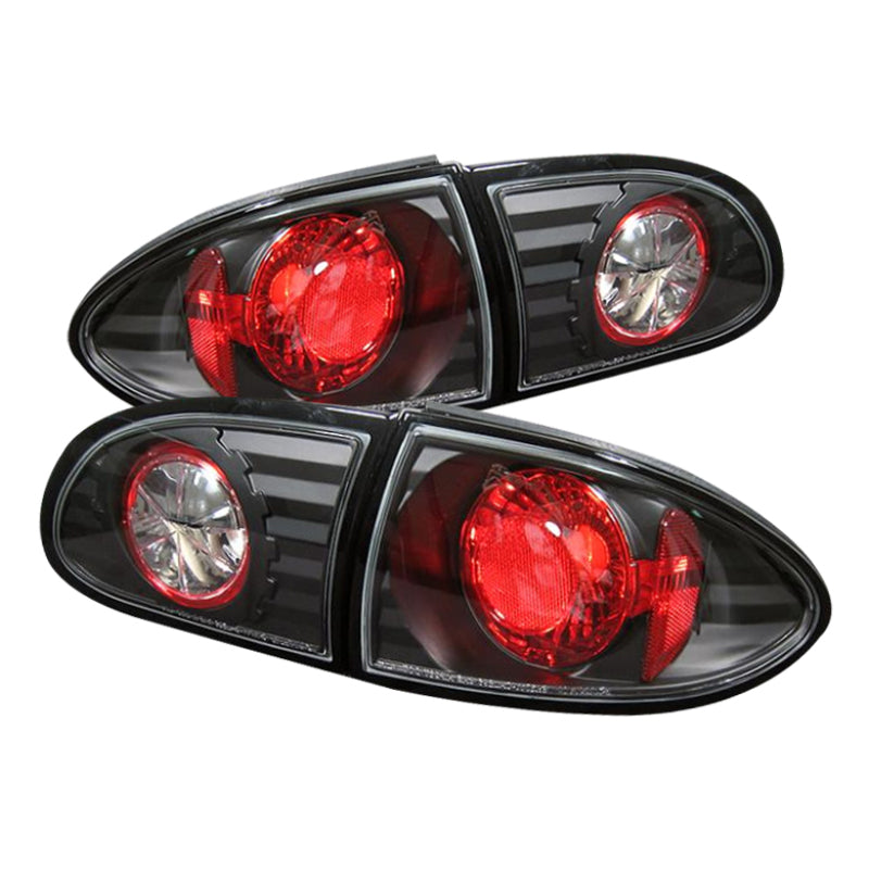 Spyder 5001245 fits Chevy 95-02 Cavalier Euro Style Tail Lights Black ALT-YD-CC
