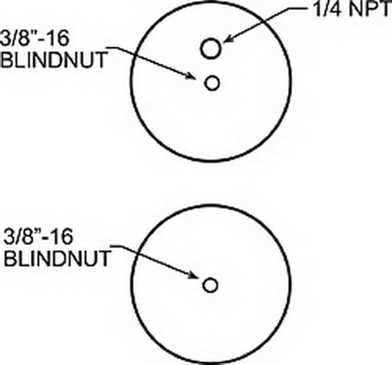Firestone 6784 Ride-Rite Replacement Air Helper Spring Rear 267C 1.5 (W217606784