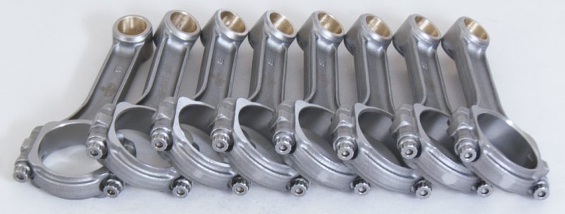 Eagle SIR5700CM fits Chevrolet SB 5.700in 5.700in 5140 Steel 3/8in ARP8740 Bolts I-Beam Connecting Rods - Set of 8
