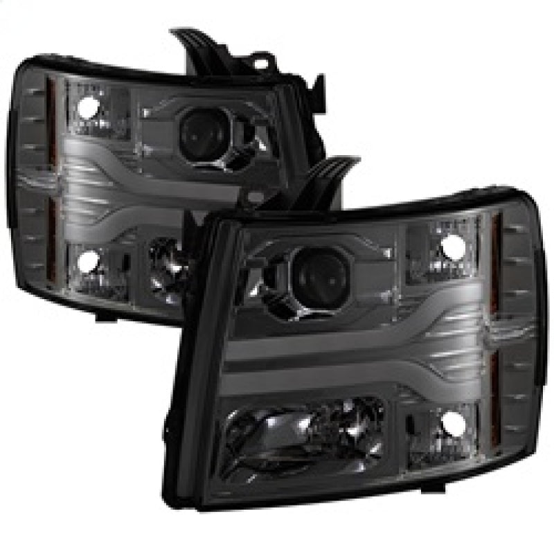 Spyder 5083623 fits Chevy 07-13 Silverado 1500 Version 3 Projector Headlights -