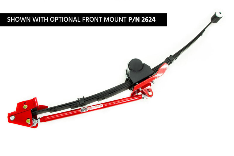 UMI Performance 2628-R 70-81 fits GM F-Body Leaf Spring Traction Bars