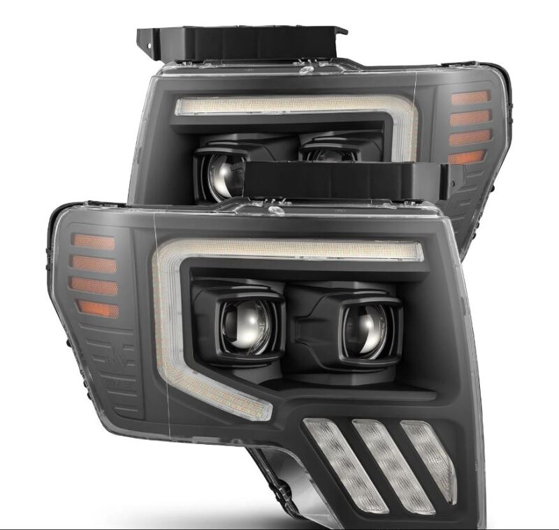 AlphaRex 880481 09-14 fits Ford F-150 PRO-Series Projector Headlights Plank S