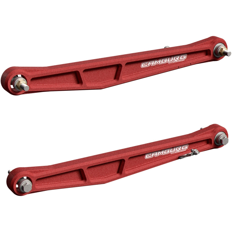 Camburg CAM-120038-RED fits Ford Ranger Raptor 24-25 KINETIK Series Rear Billet Lower Trailing Arm Kit (RED)