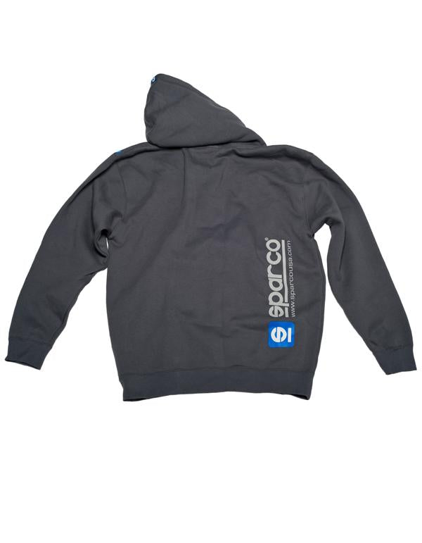 SPARCO SP04100GR4XL Sparco Sweatshirt Zip WWW Gry Xlrg